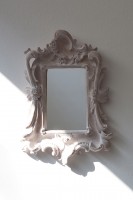 Lindenholz, weiße Lasur